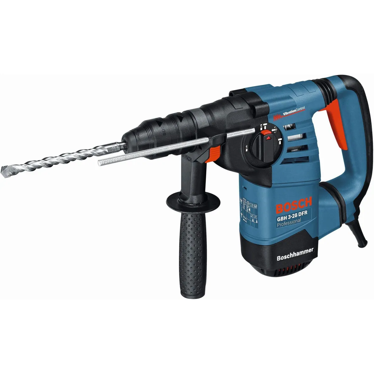 Bosch Professional Bohrhammer GBH 3-28 DFR, hohe Meißelleistung, geringe Vibration 2