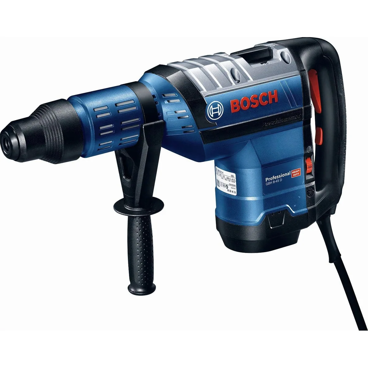 Bosch Professional GBH 8-45 D, kraftvoller Bohrhammer mit SDS max, 12,5 Joule Schlagenergie