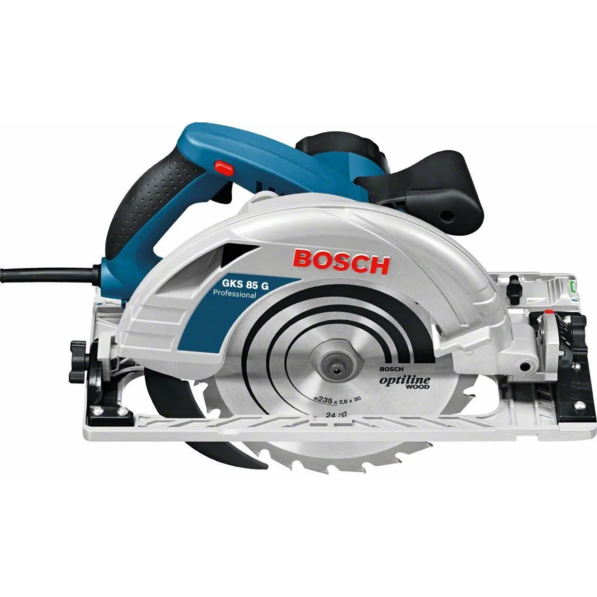 Bosch Professional GKS 85 G Handkreissäge, 2200 W Motor, Führungsschienen-kompatibel 3