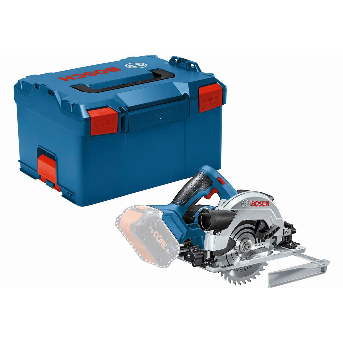 Bosch Professional GKS 18V-57 G, präzise Akku-Handkreissäge, starke Leistung und Sicherheit