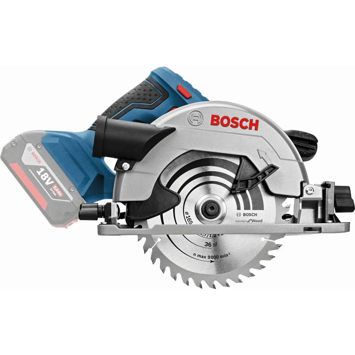 Bosch Professional GKS 18V-57 G, präzise Akku-Handkreissäge, starke Leistung und Sicherheit 4