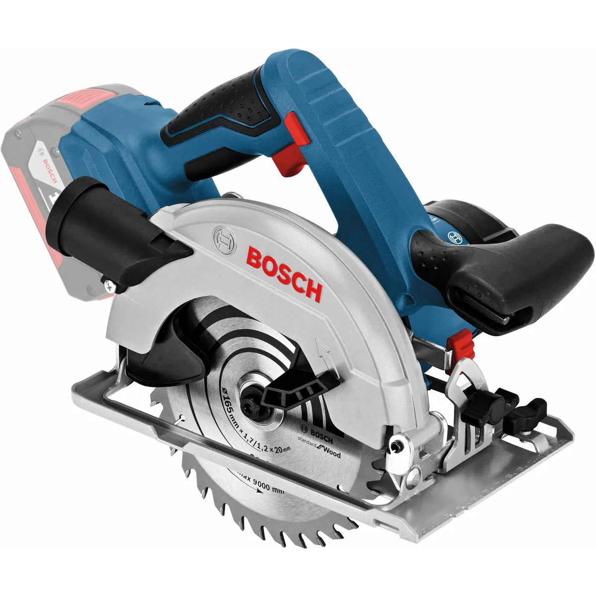 Bosch Professional GKS 18V-57 G, präzise Akku-Handkreissäge, starke Leistung und Sicherheit 5