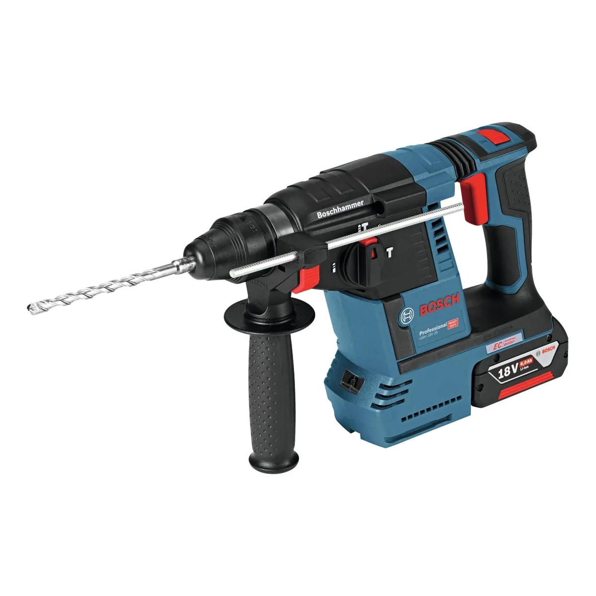 Bosch Professional GBH 18V-26 Akku-Kombibohrhammer, kraftvolle Leistung, SDS plus-kompatibel 2