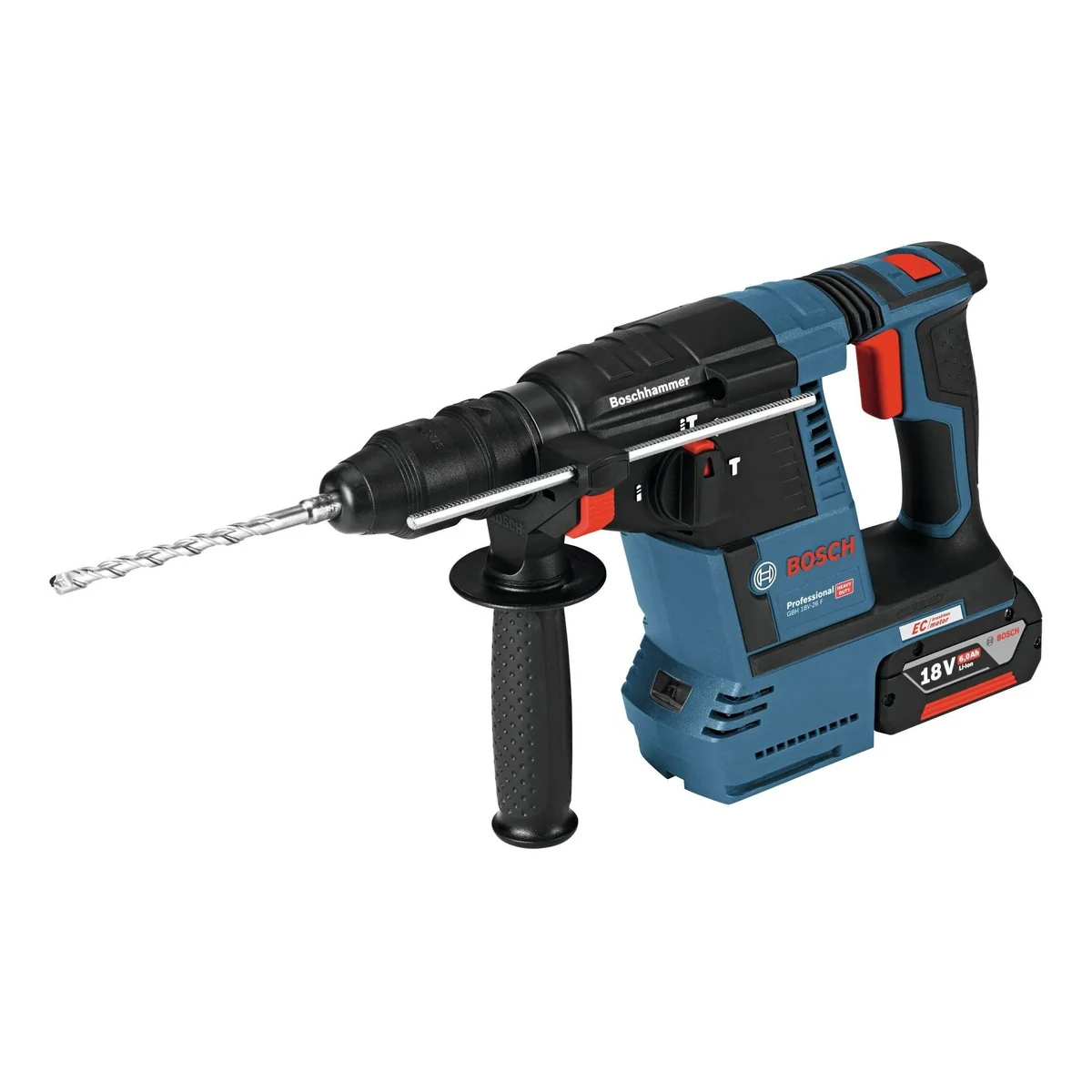Bosch Professional GBH 18V-26F Akku-Bohrhammer, SDS plus, 890 U/min — vielseitig, leistungsstark, kabellos 2