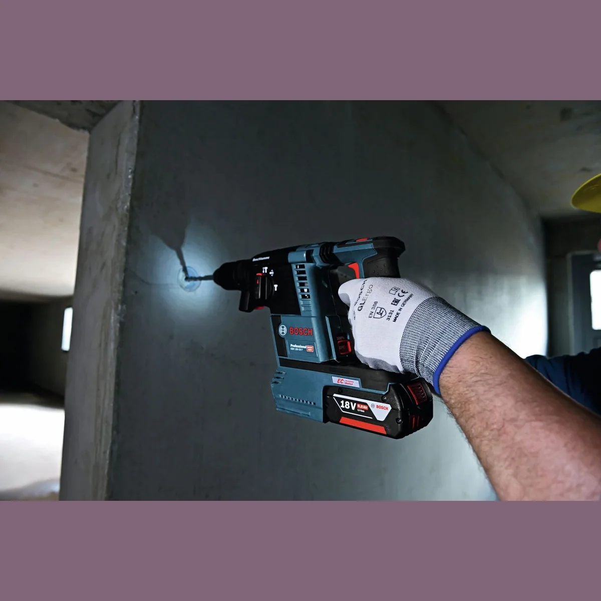 Bosch Professional GBH 18V-26F Akku-Bohrhammer, SDS plus, 890 U/min — vielseitig, leistungsstark, kabellos 3