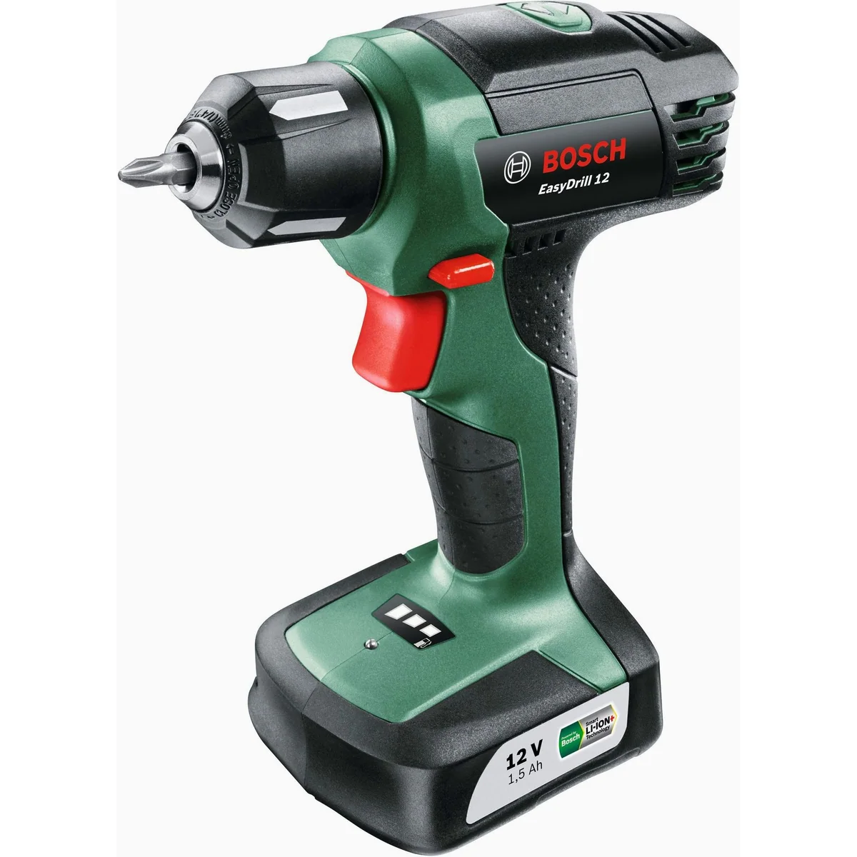 Bosch Home & Garden EasyDrill 12, kompakter Akkuschrauber, max. 700 U/min, inkl. Ladegerät & Bit