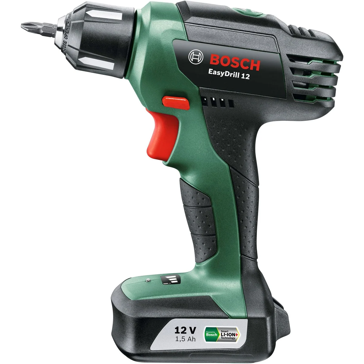 Bosch Home & Garden EasyDrill 12, kompakter Akkuschrauber, max. 700 U/min, inkl. Ladegerät & Bit 4