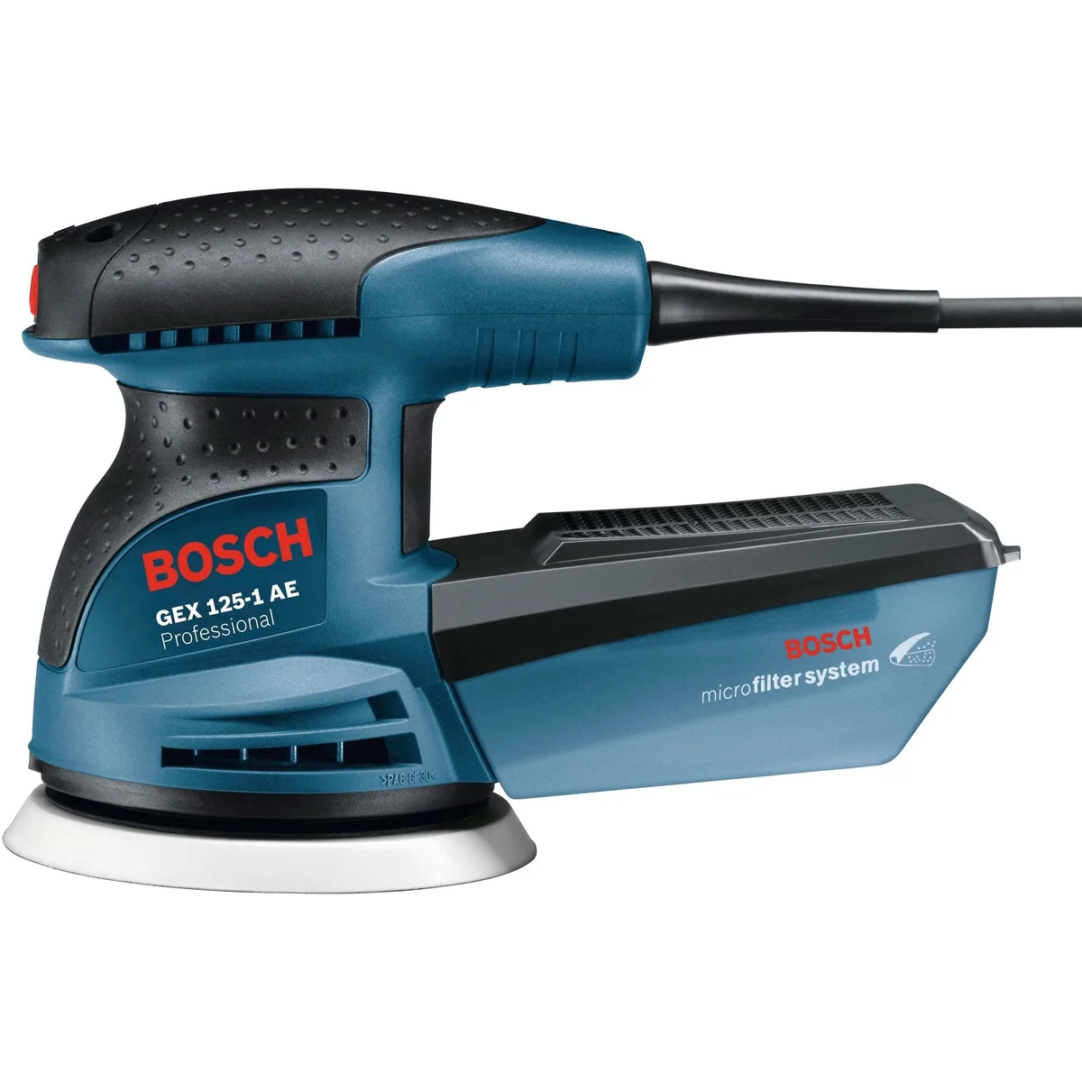 Bosch Professional Exzenterschleifer GEX 125-1 AE, präzise Schleifleistung, kompakte Bauweise, hohe Umdrehungszahl 2