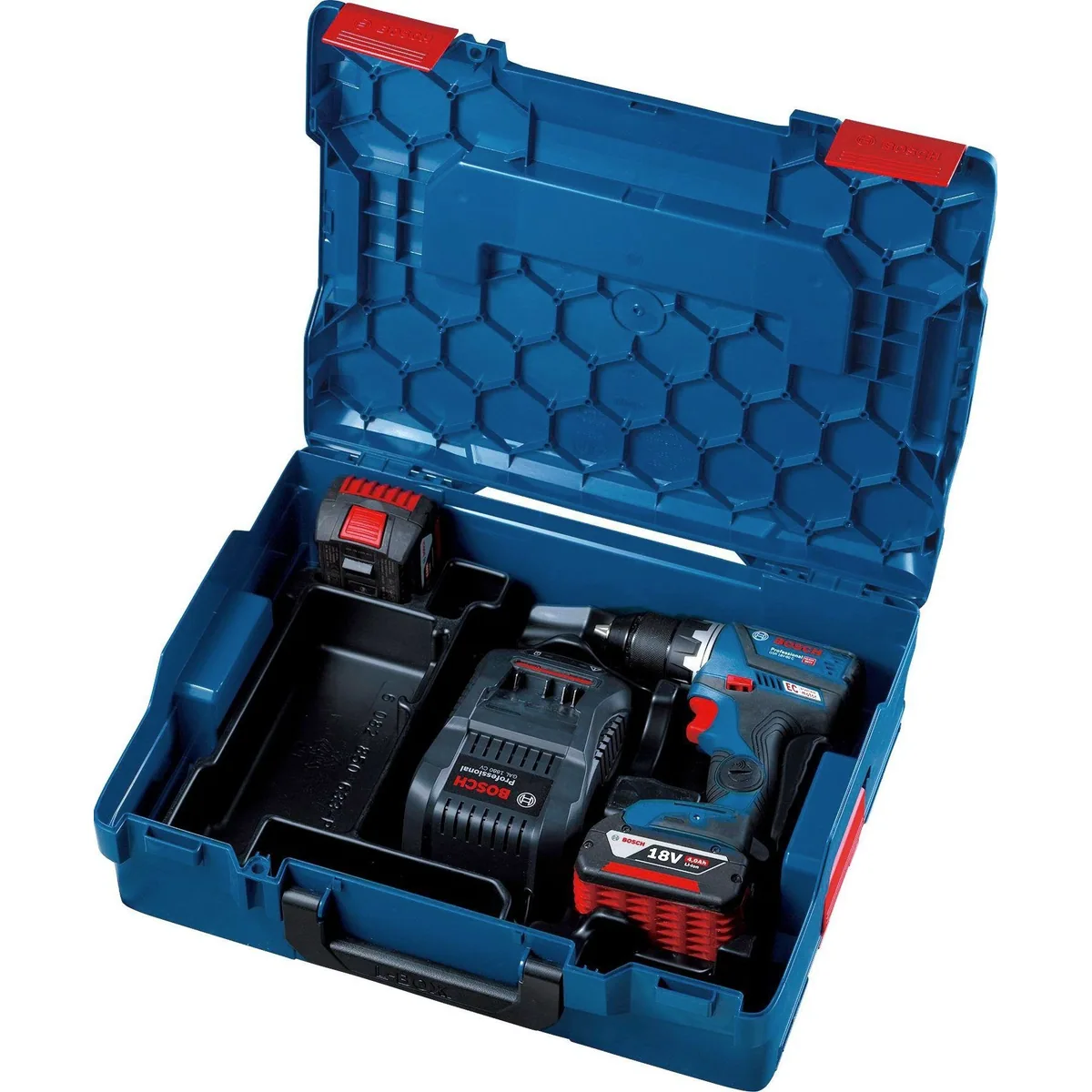 Bosch Professional GSR 18V-21 Akku-Bohrschrauber, 1800 U/min, 2 Akkus & Ladegerät 3