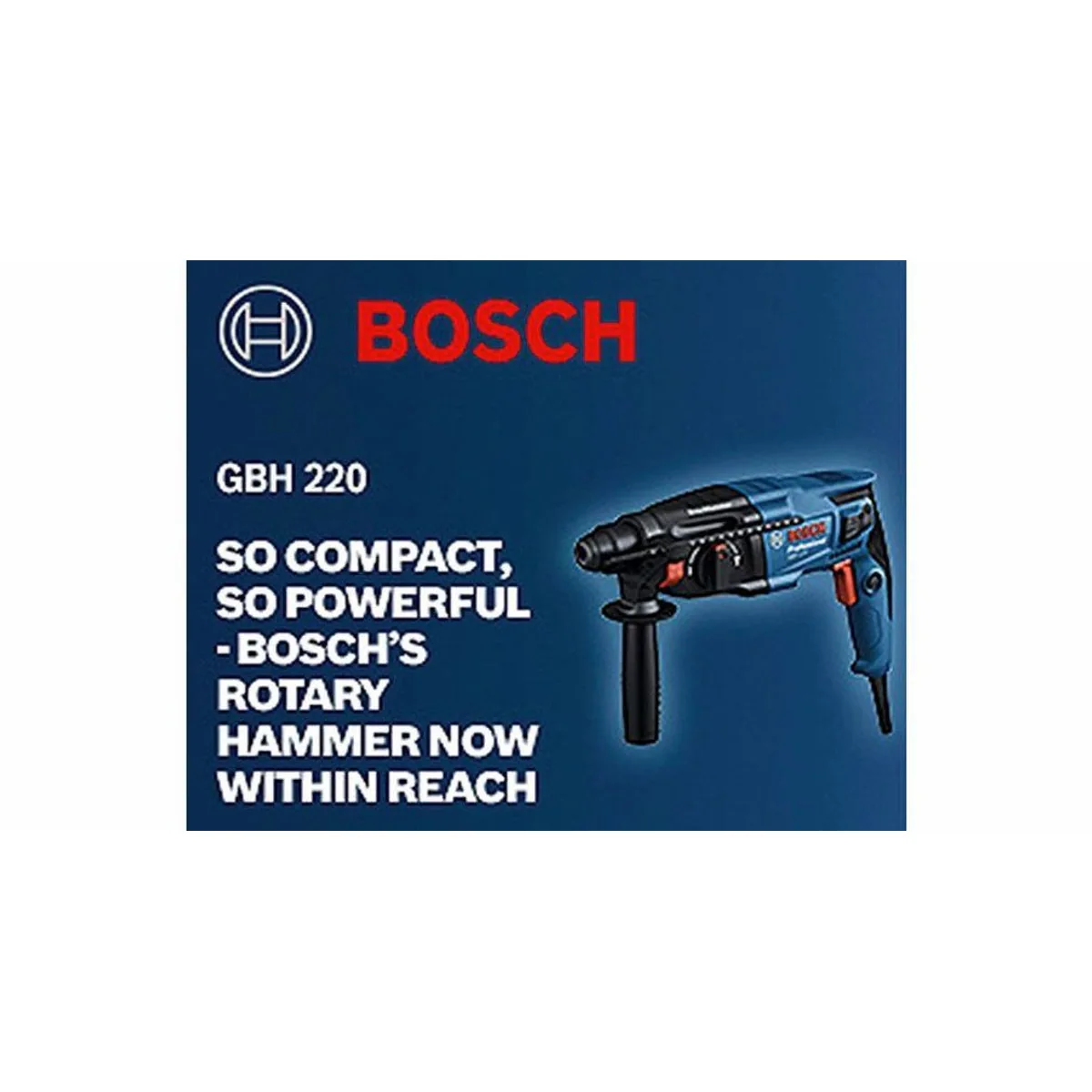 Bosch Professional GBH 2-21, kompakter Bohrhammer mit SDS plus-Technologie — kraftvoll, vielseitig, einsteigerfreundlich 2