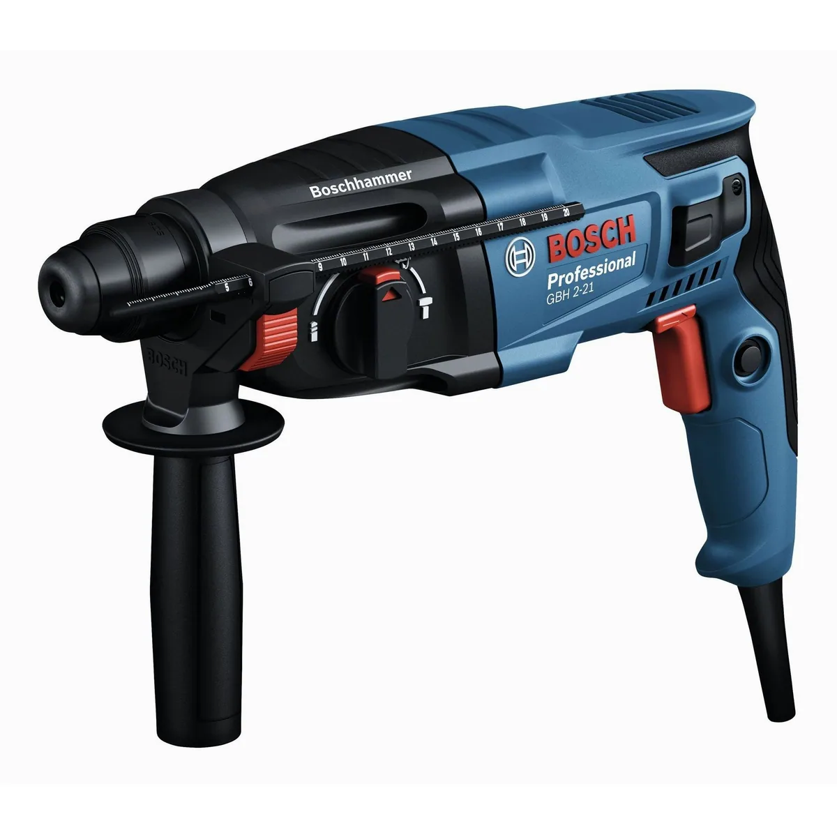 Bosch Professional GBH 2-21 Bohrhammer, kompakt, leistungsstark, vielseitig