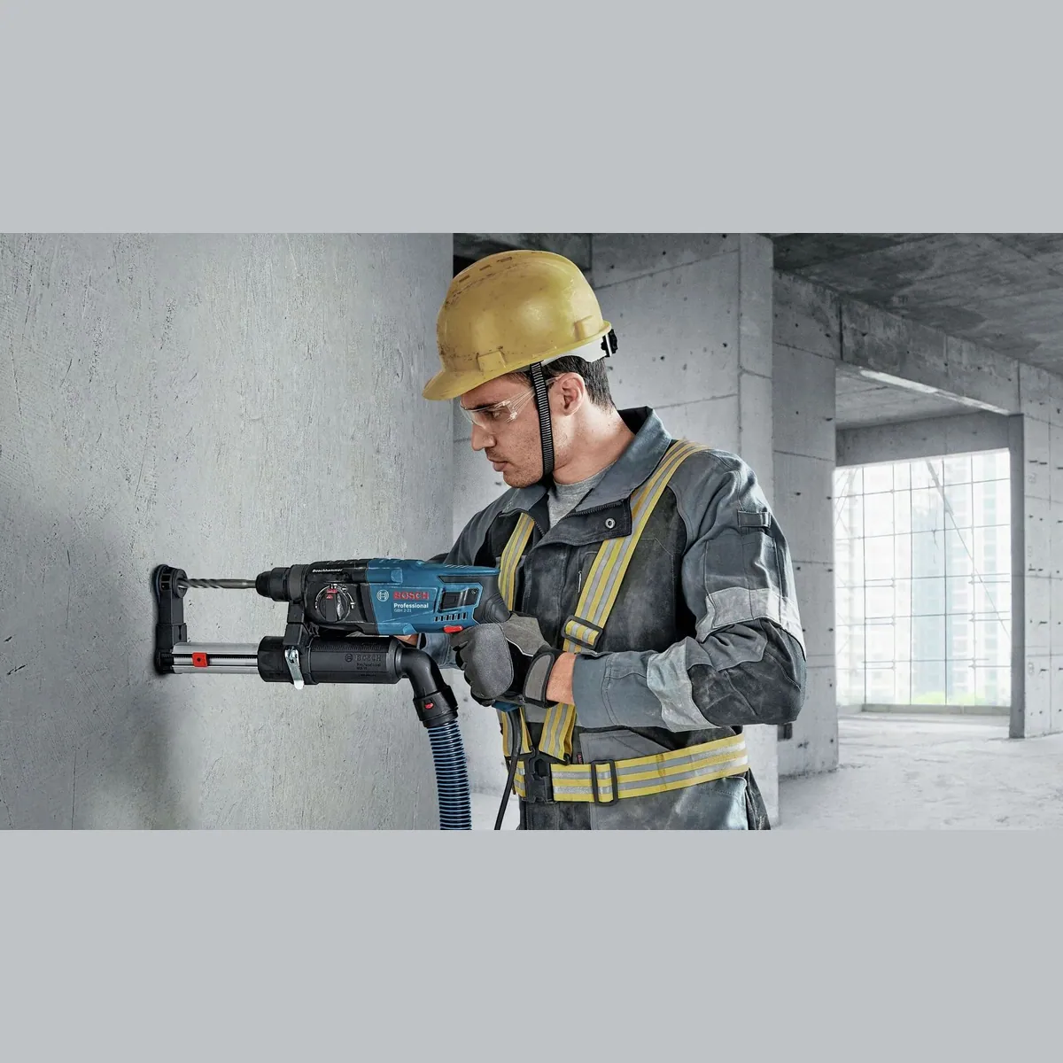 Bosch Professional GBH 2-21 Bohrhammer, kompakt, leistungsstark, vielseitig 3