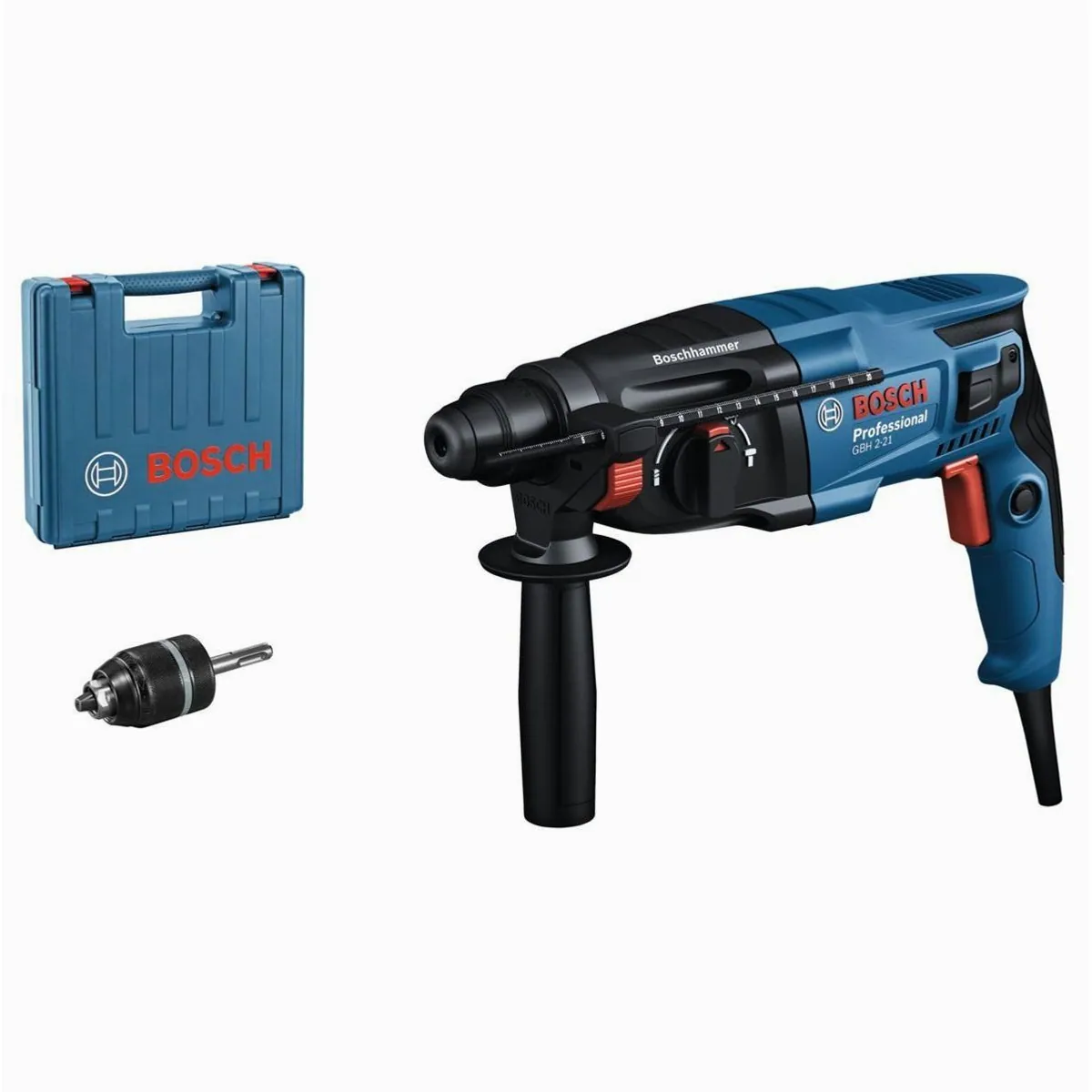 Bosch Professional GBH 2-21 Bohrhammer, kompakt, leistungsstark, vielseitig 5