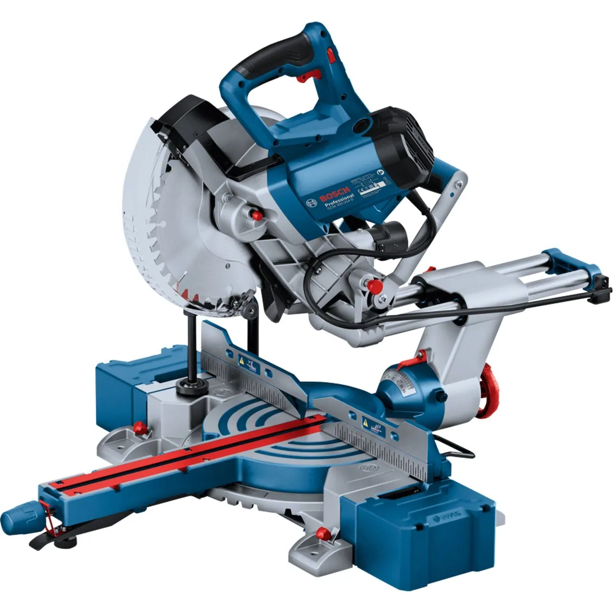 Bosch Professional GCM 305-254 D, mobile Kapp- und Gehrungssäge, hohe Schnittkapazität, ergonomische Handhabung, präzise Laserführung