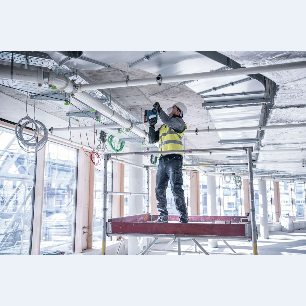 BOSCH Akku-Kombibohrhammer GBH 18V-22, 18 V, max. 1050 U/min, SDS plus 5