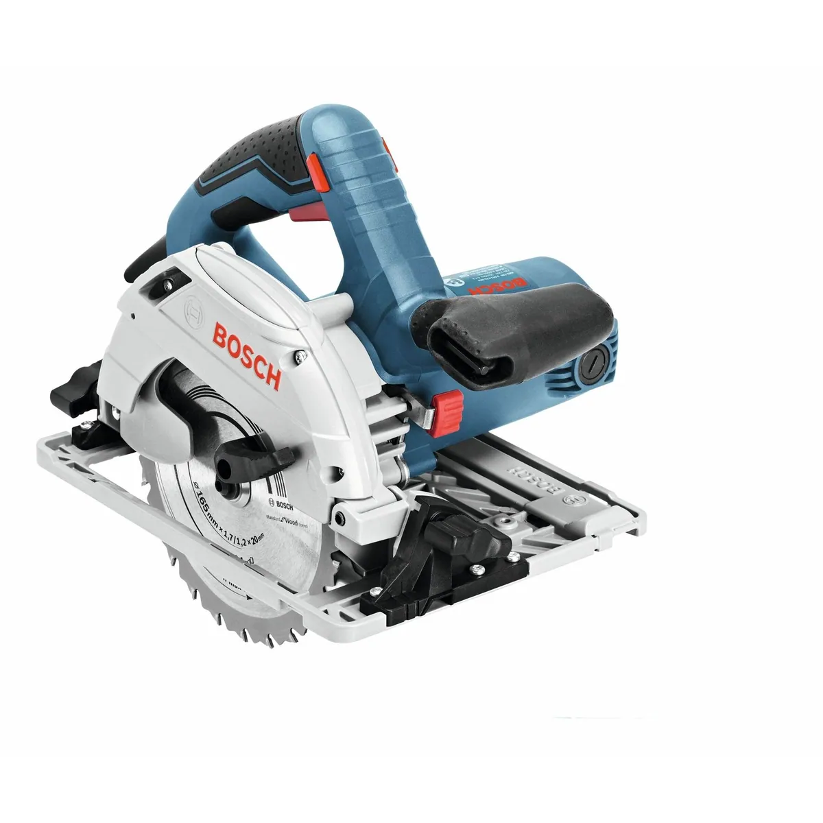 Bosch Professional GKS 55+ GCE, hohe Schnittkapazität, elektronische Drehzahlregelung, kompatibel mit Führungsschienen 4
