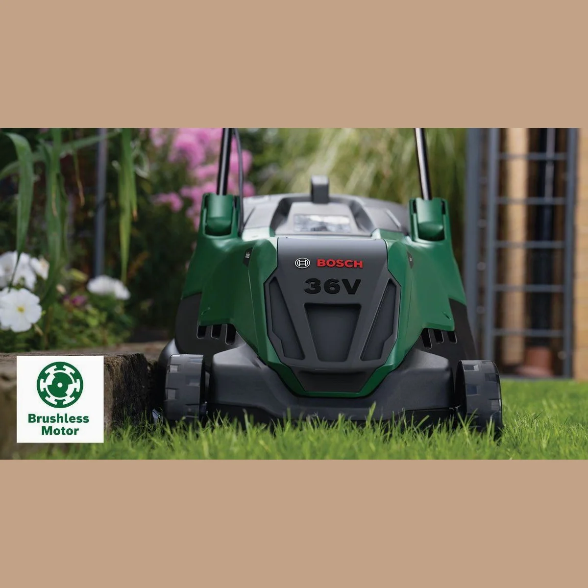Bosch Home & Garden AdvancedRotak 36V-44-750, leiser Rasenmäher mit 44 cm Schnittbreite 3