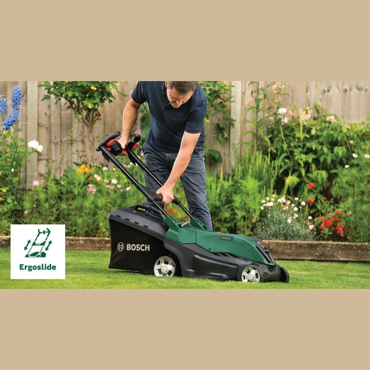 Bosch Home & Garden AdvancedRotak 36V-44-750, leiser Rasenmäher mit 44 cm Schnittbreite 4