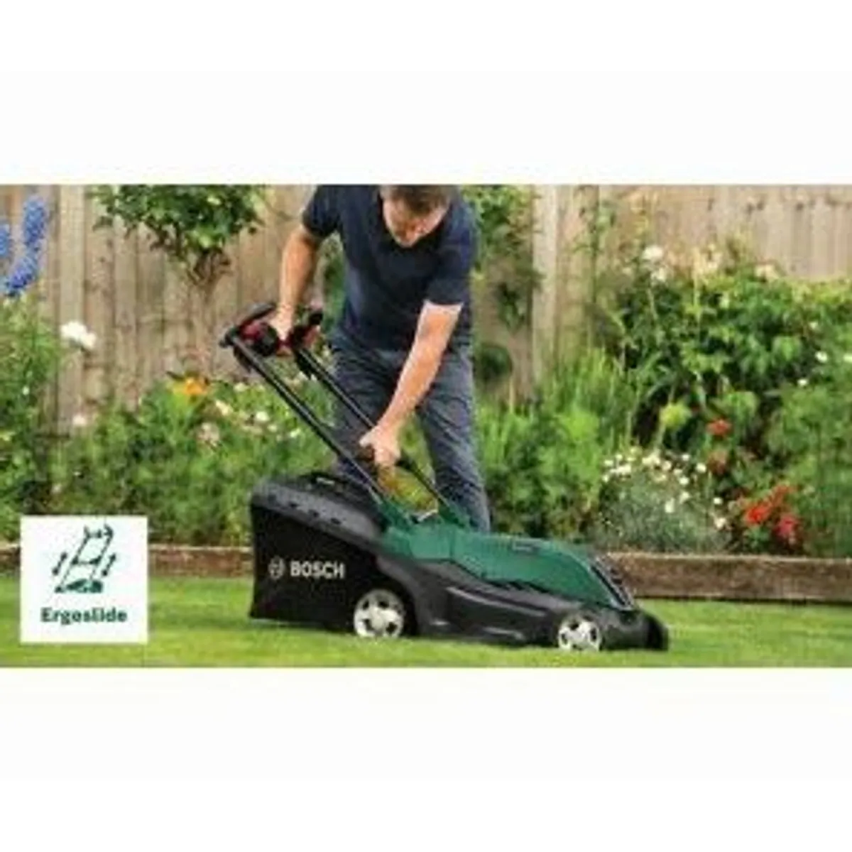 Bosch Advanced Rotak 36-750, leistungsstarker Rasenmäher, ergonomisches Design, kabellose Freiheit 5