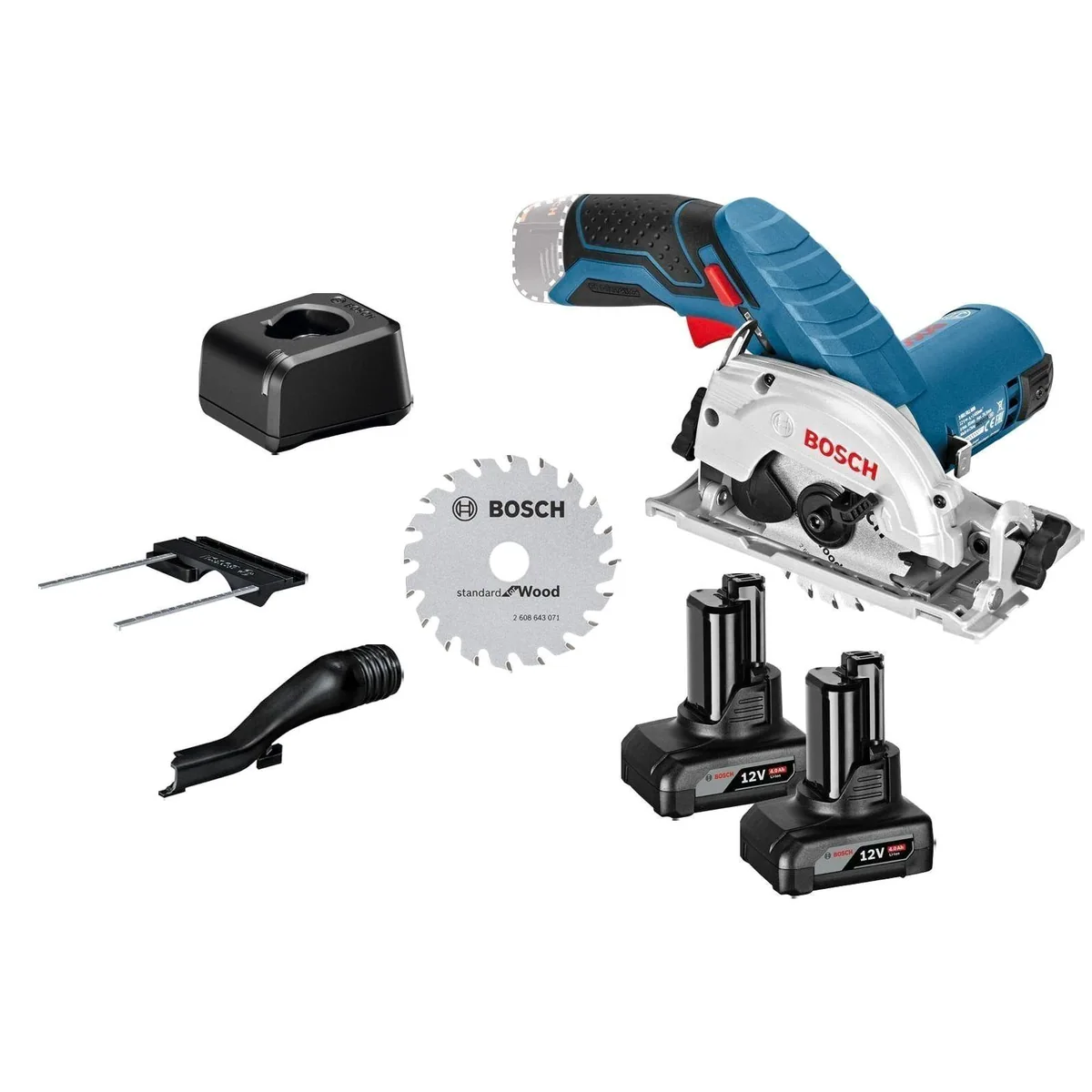 BOSCH GKS 12V-26 Akku-Handkreissäge, 12 V, Ø 85 mm, 1,4 kg
