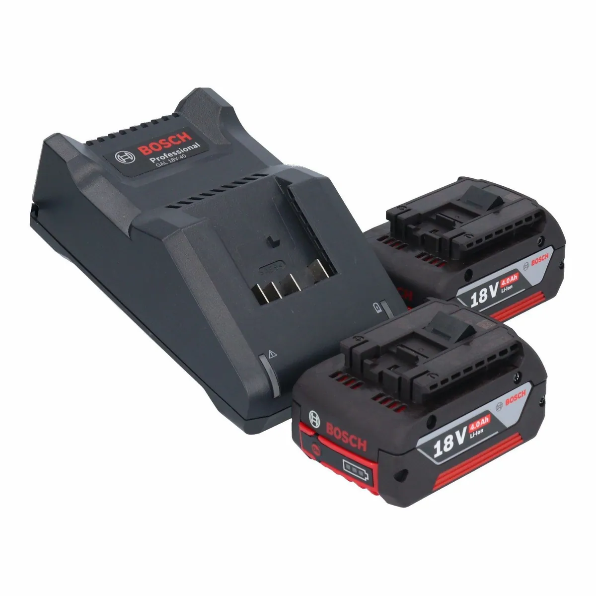Bosch Professional GWS 18V-8, Akku-Winkelschleifer mit 2x 4,0 Ah Akku — leistungsstark, kompakt, kabellos 3