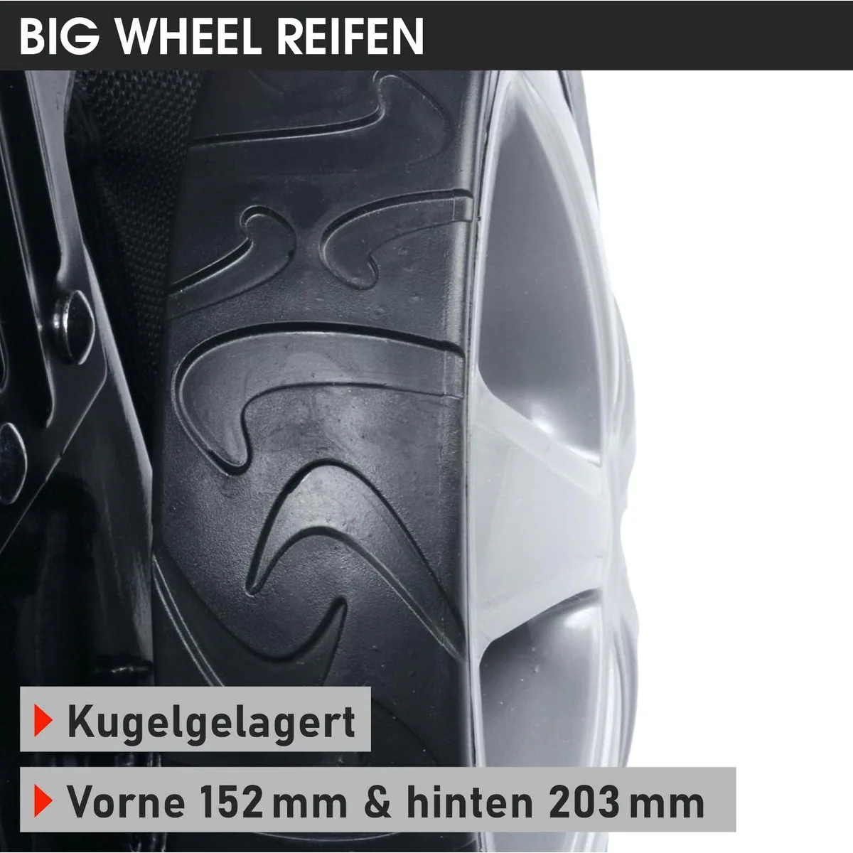 BRAST Benzinrasenmäher 41 cm, 3 kW Motor, TÜV geprüft — 3in1 Mähfunktion, 40L Fangkorb, Stahlgehäuse 5