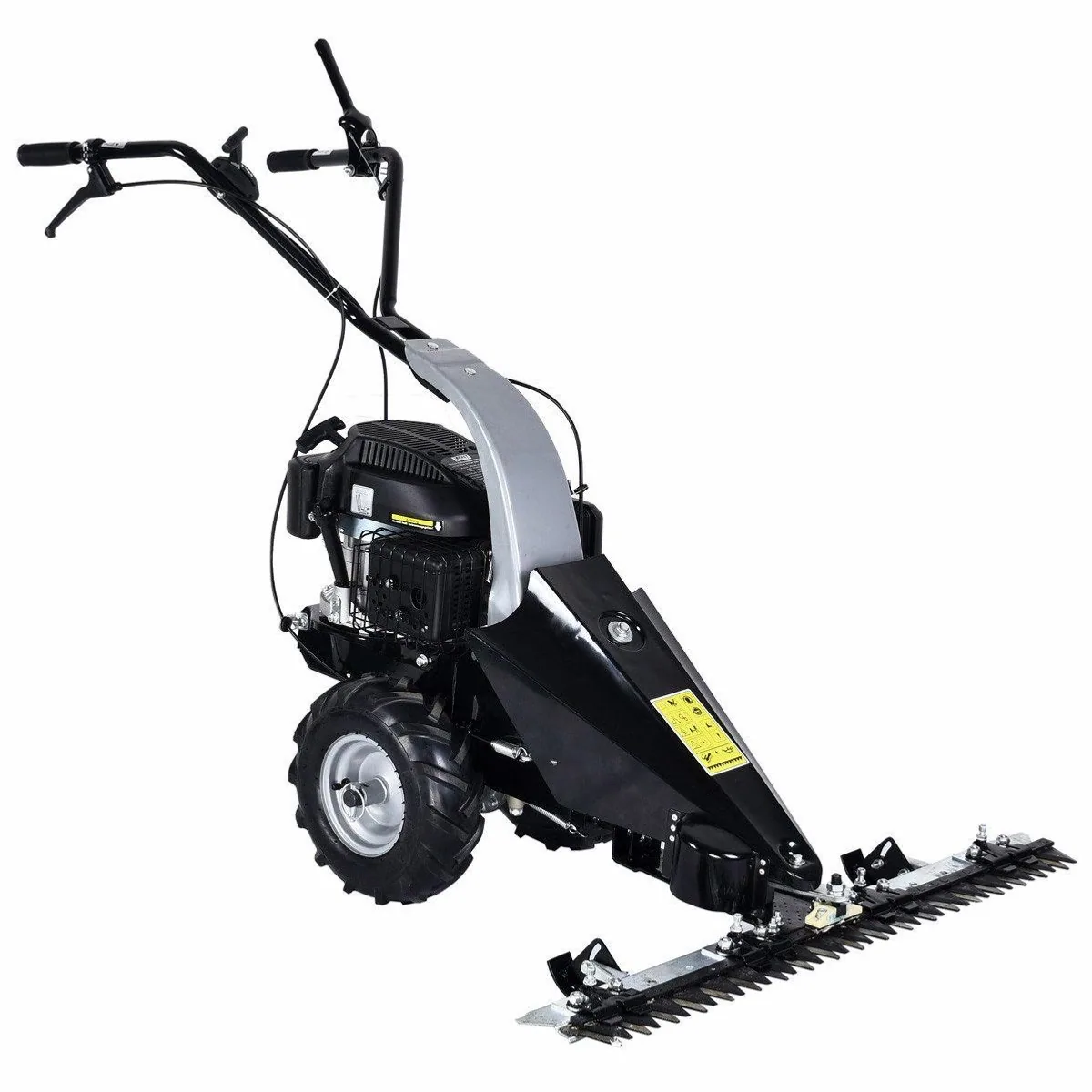 BRAST Balkenmäher 38200, kraftvoller 4-Takt Motor, 97 cm Schnittbreite, Luftbereifung