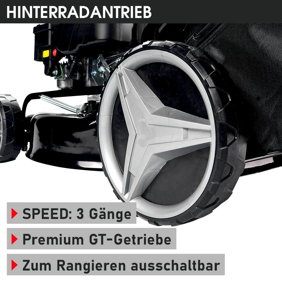 BRAST Benzinrasenmäher 18170 SPEED, 3,5 kW, 46 cm Schnittbreite, TÜV geprüft 3