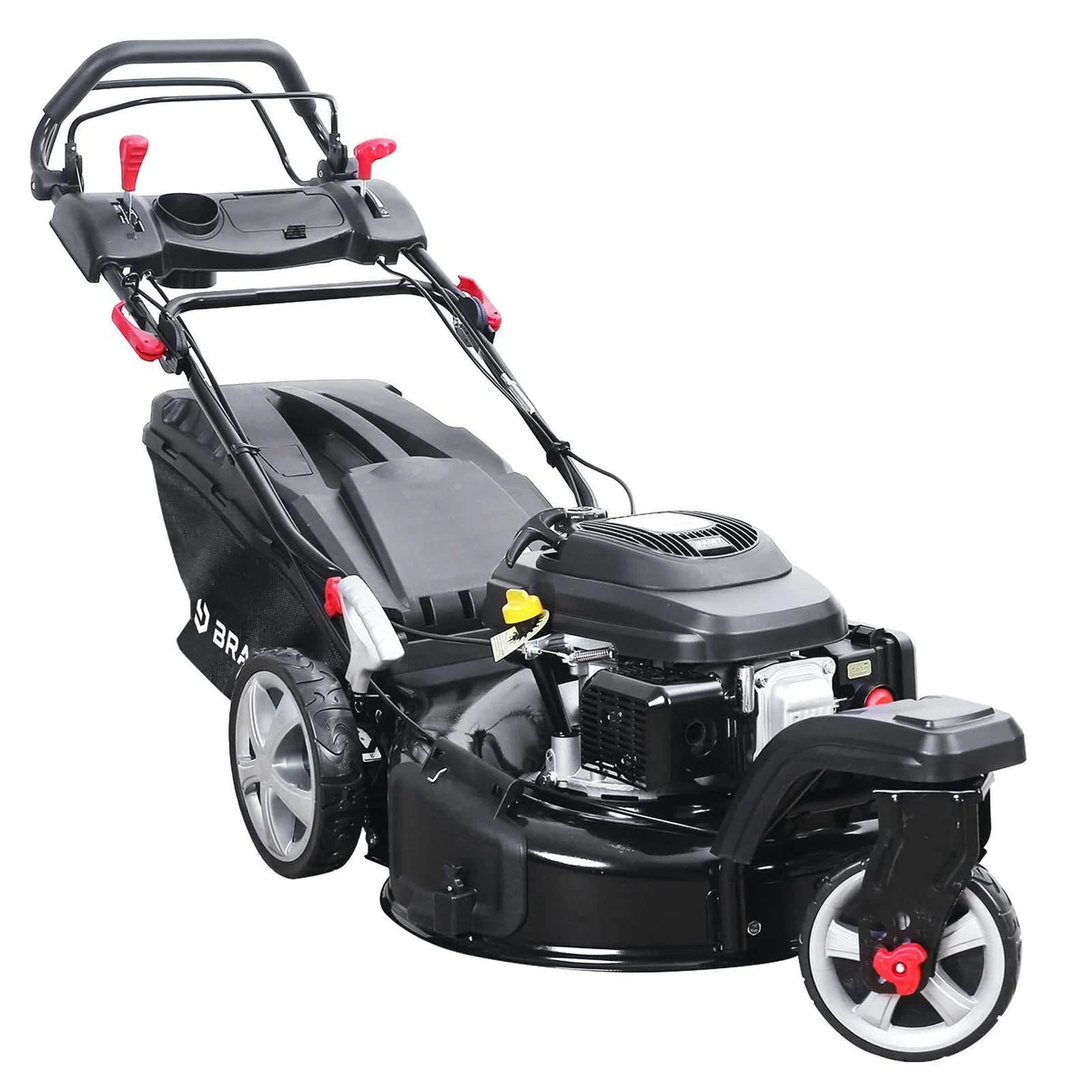 BRAST Benzinrasenmäher Trike, 5,2kW Motor, 53 cm Schnittbreite, 60L Fangkorb