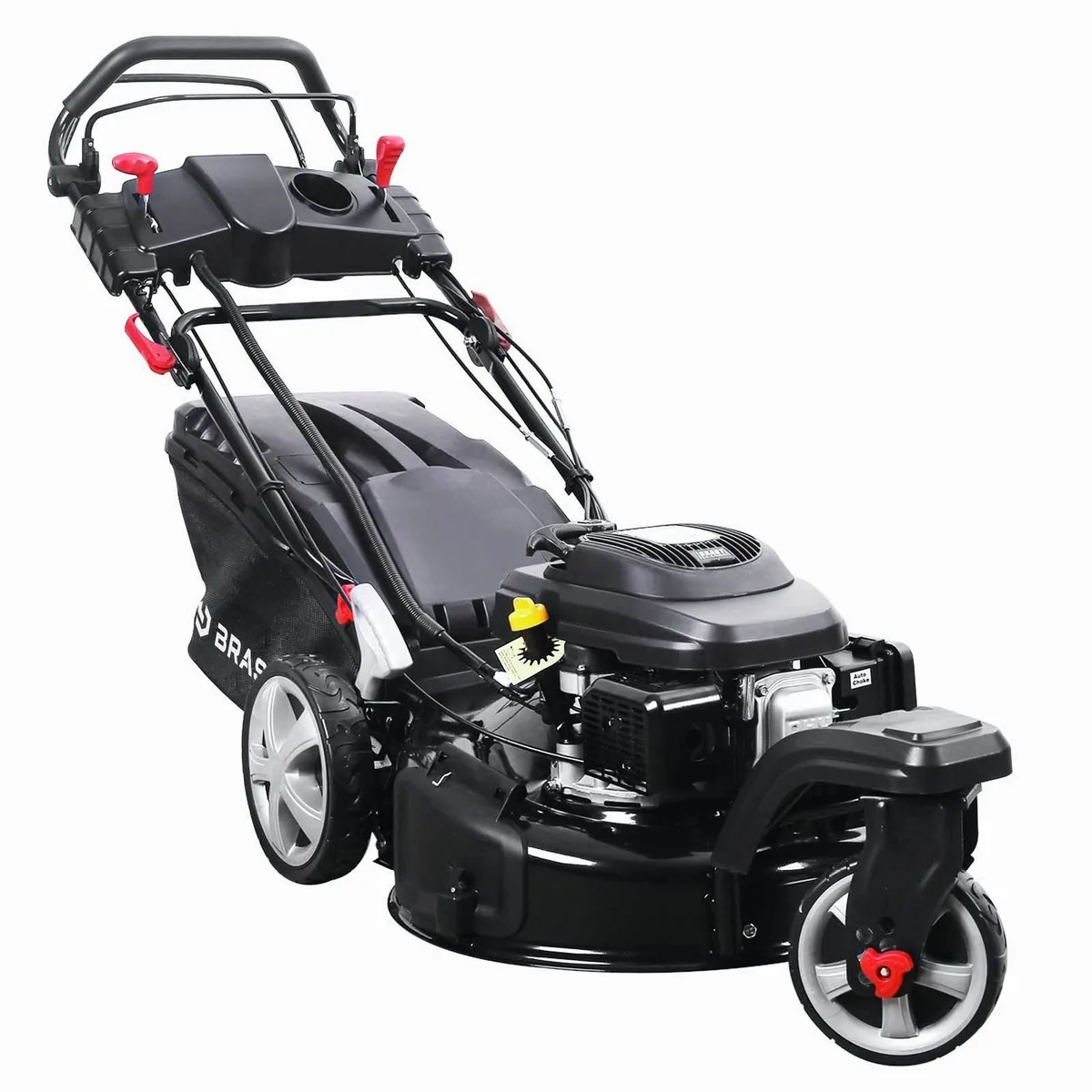 BRAST Benzinrasenmäher Trike, 5,2 kW, Elektrostart, 53 cm Schnittbreite