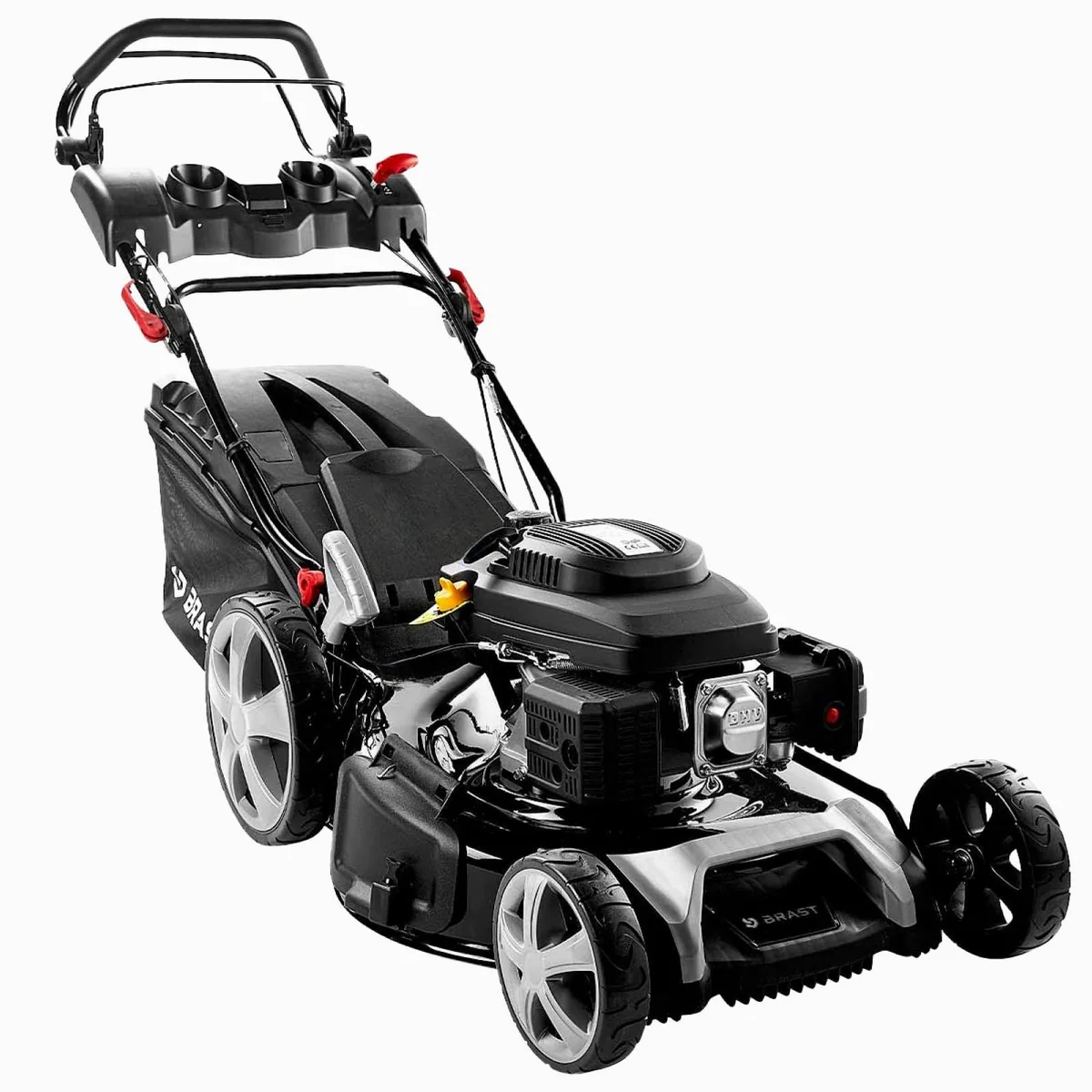 BRAST Benzinrasenmäher 5,2 kW (7 PS), 55 cm Schnittbreite, TÜV-zertifiziert