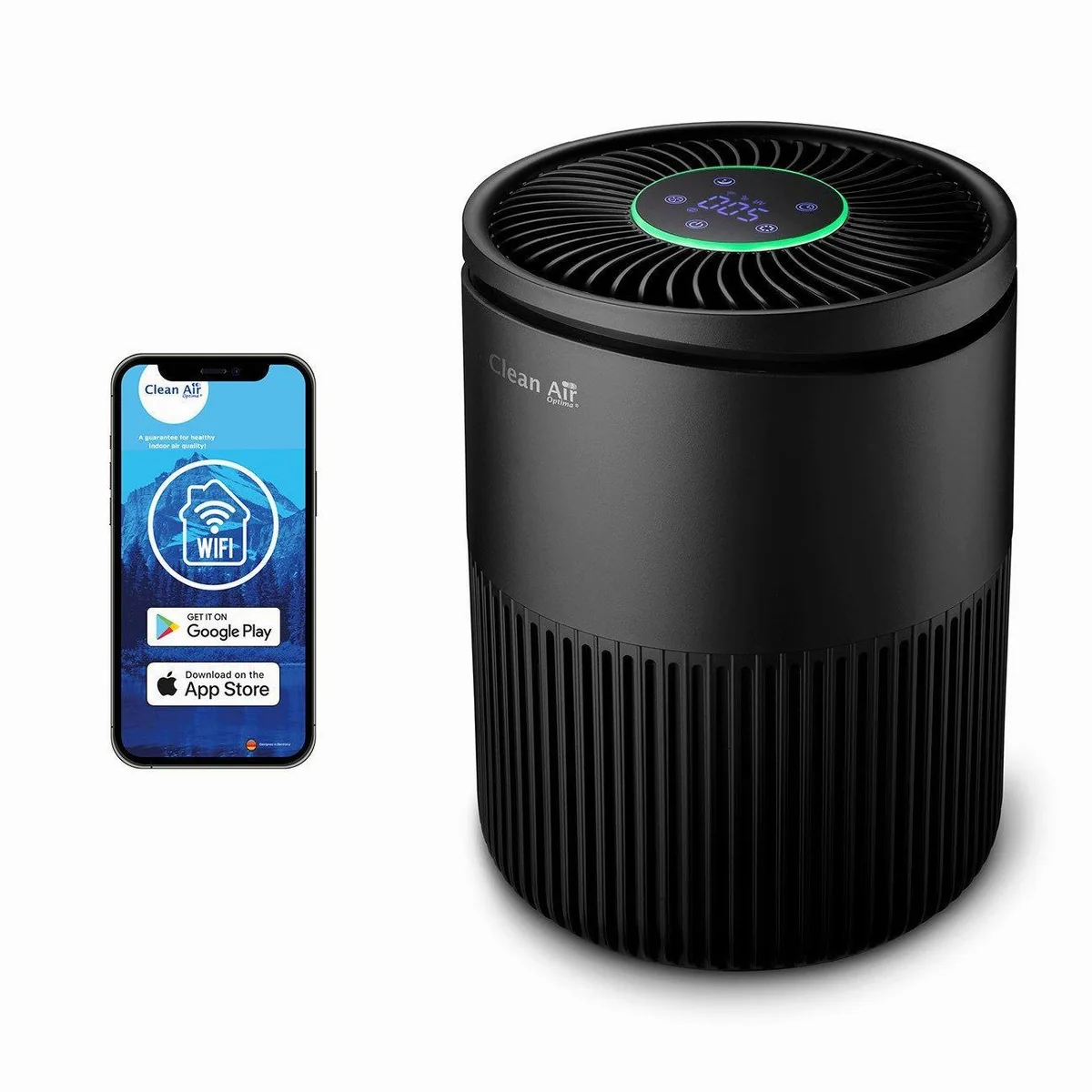 Clean Air Optima CA-503B Compact Smart, HEPA-UV-Ionisator, 360° Luftzirkulation