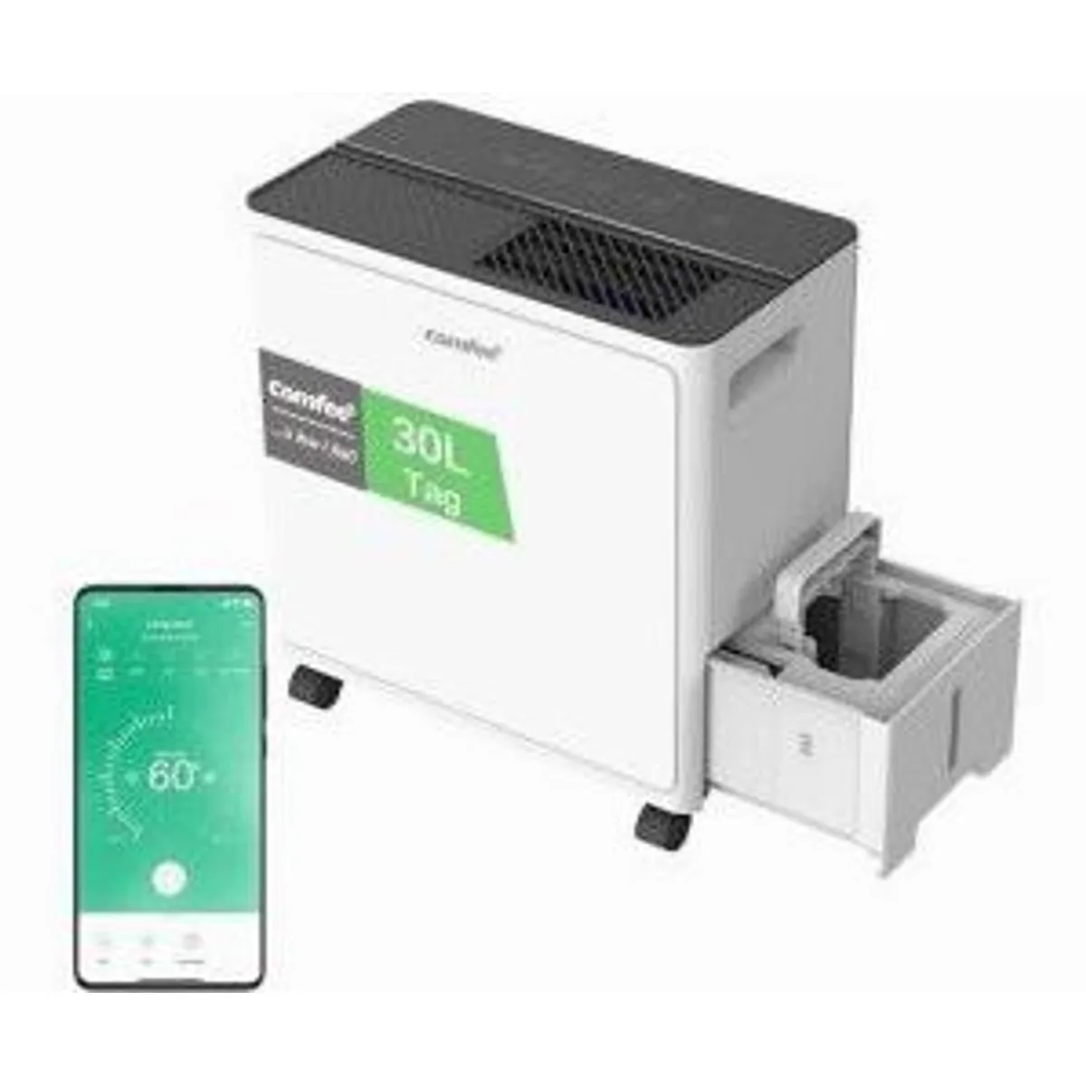 Comfee' CDDAE-30DEN7-QA3, leistungsstarker Entfeuchter, kompakt und effizient