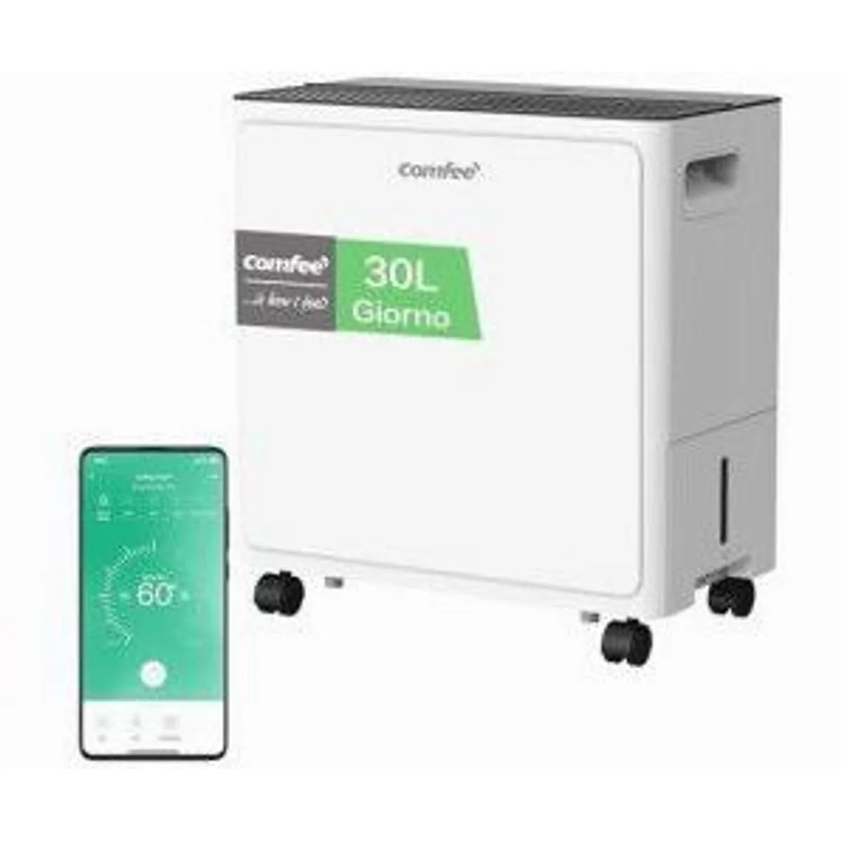 Comfee' CDDAE-30DEN7-QA3, leistungsstarker Entfeuchter, kompakt und effizient 2
