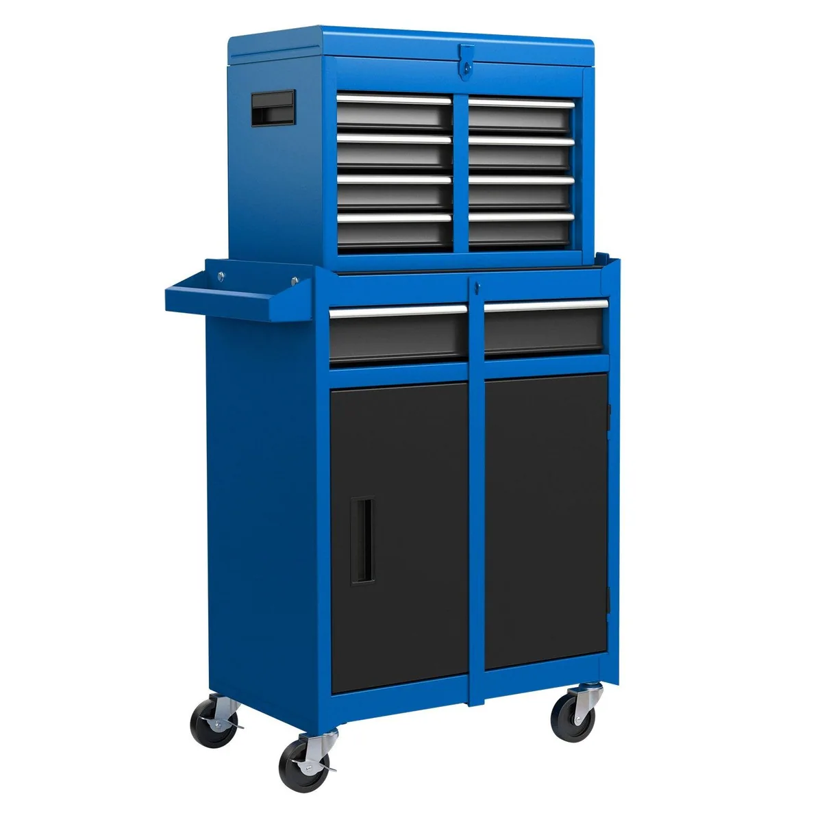 COSTWAY Werkzeugwagen, max. Traglast: 100 kg, 5 Schubladen, mobil