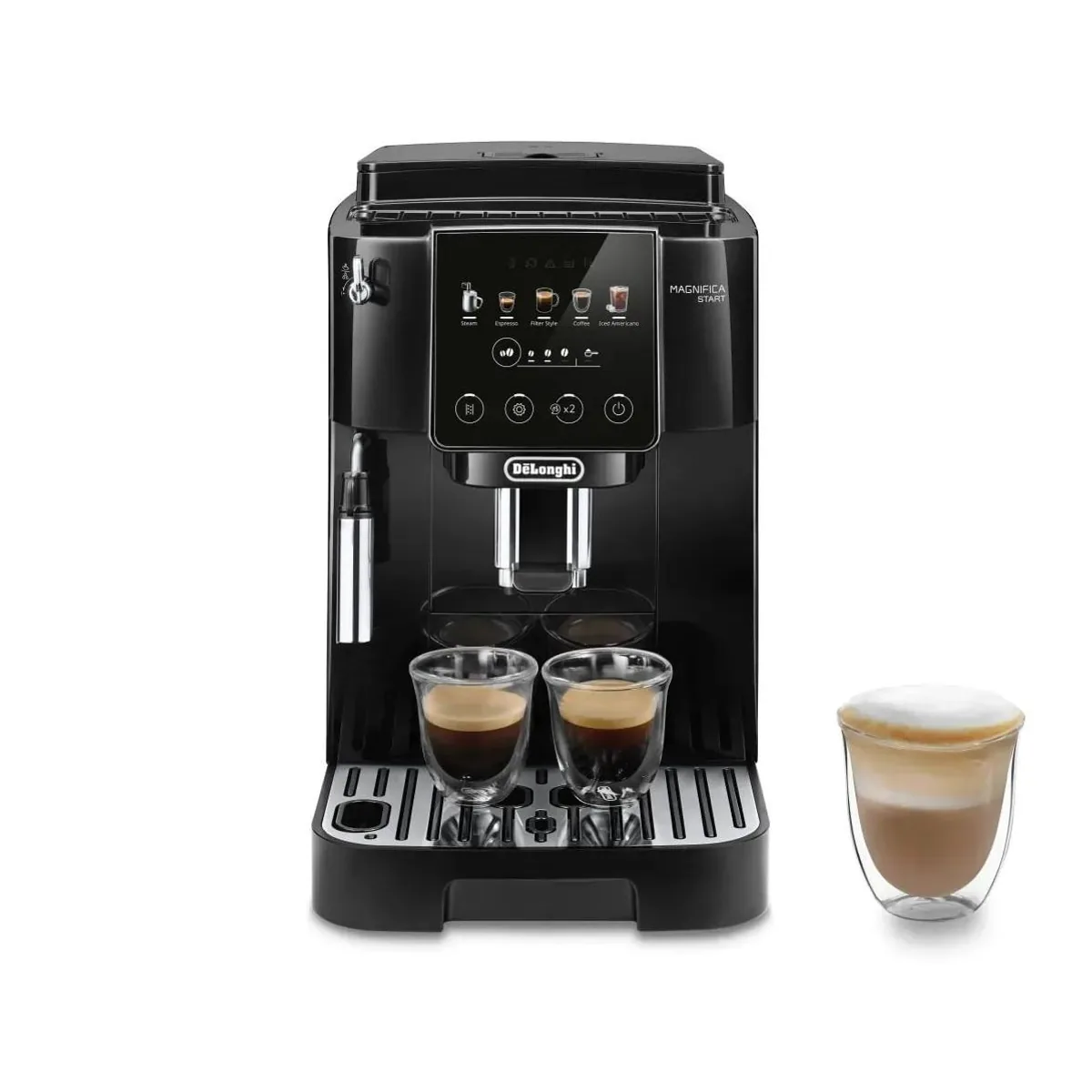 De'Longhi Magnifica Start ECAM220.51.B, 5 Kaffeevariationen, intuitive Bedienung