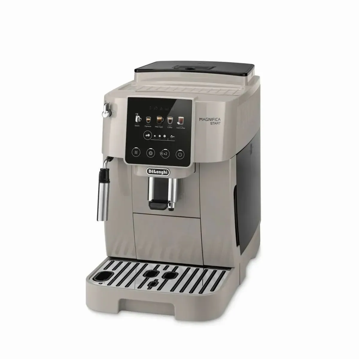 De'Longhi Magnifica Start Pop ECAM220.50.BG, 5 Rezepte, intuitives Touch-Bedienfeld, Milchschaumdüse 2