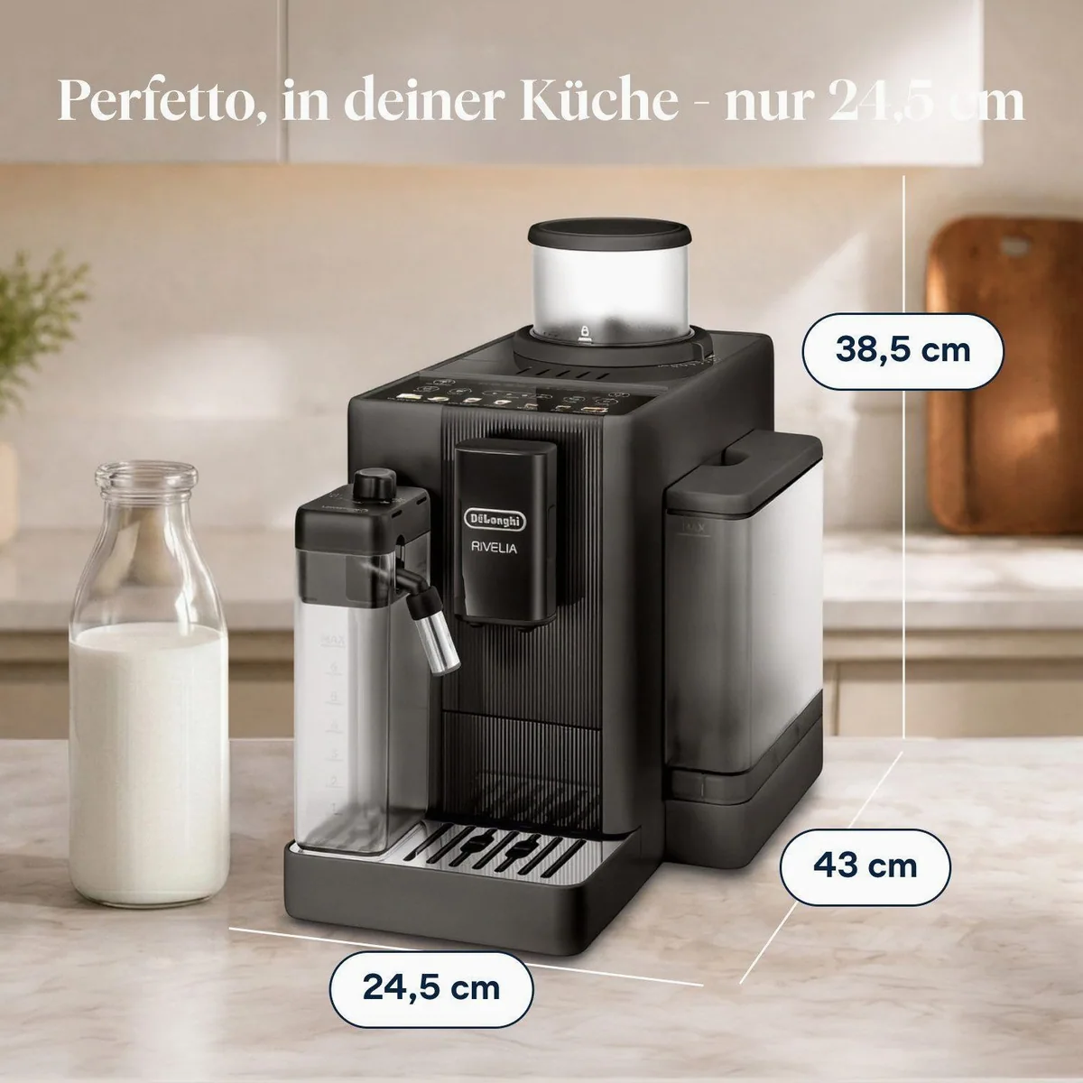 De'Longhi Rivelia Start EXAM420.55.BXL, 10 Rezepte & Cold Brew-Funktion 2