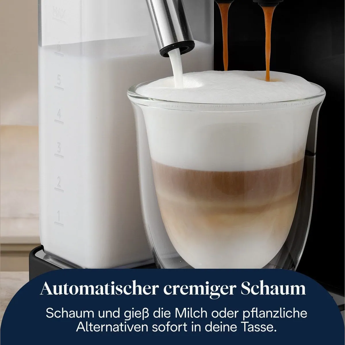 De'Longhi Rivelia Start EXAM420.55.BXL, 10 Rezepte & Cold Brew-Funktion 5