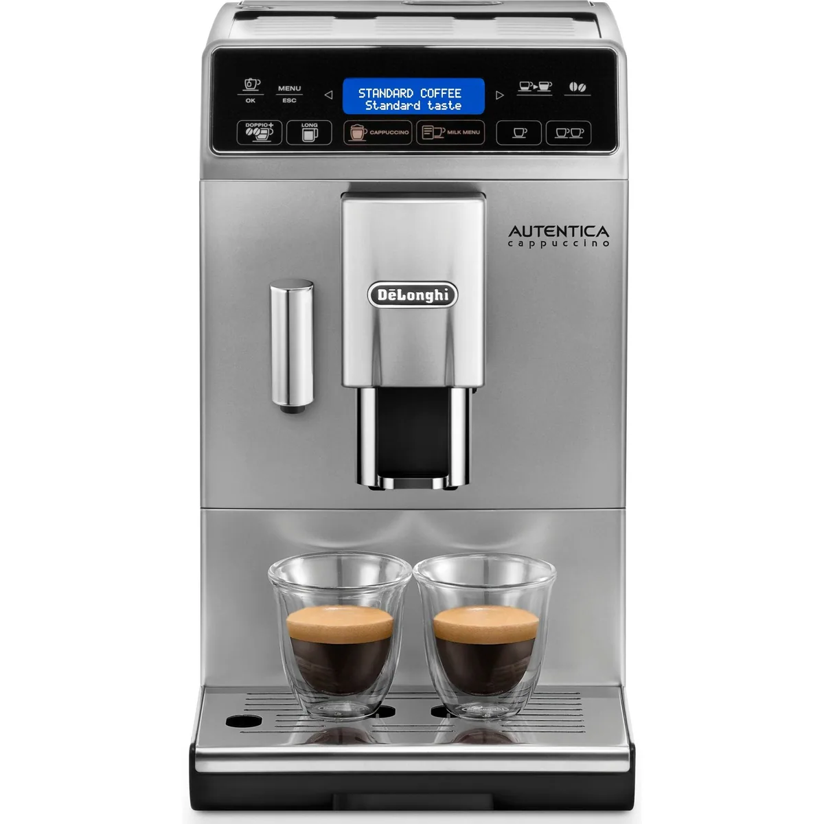 De'Longhi Autentica Cappuccino ETAM 29.660.SB, kompakt, LatteCrema-Milchsystem, 13-stufiges Kegelmahlwerk 2