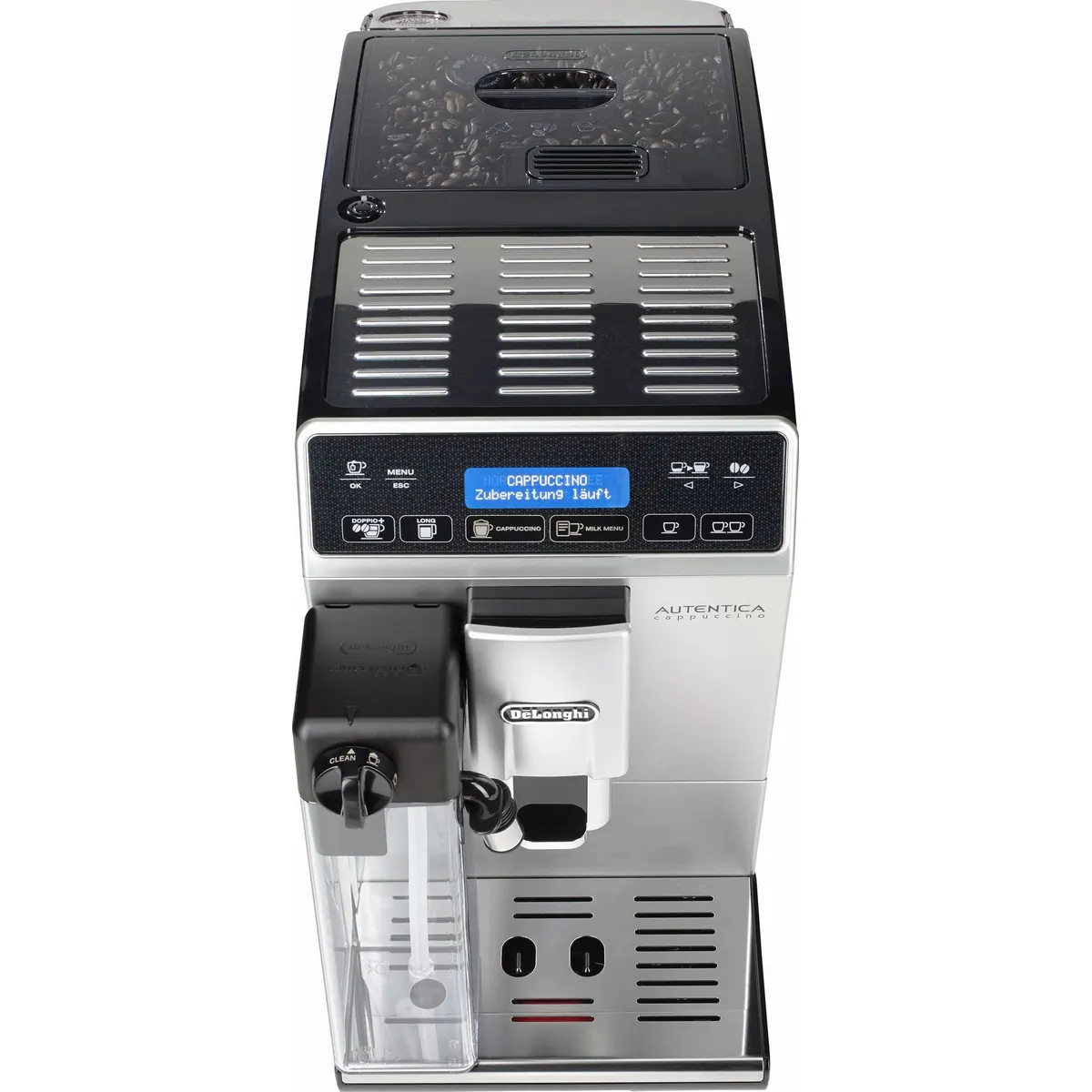 De'Longhi Autentica Cappuccino ETAM 29.660.SB, kompakt, LatteCrema-Milchsystem, 13-stufiges Kegelmahlwerk 5