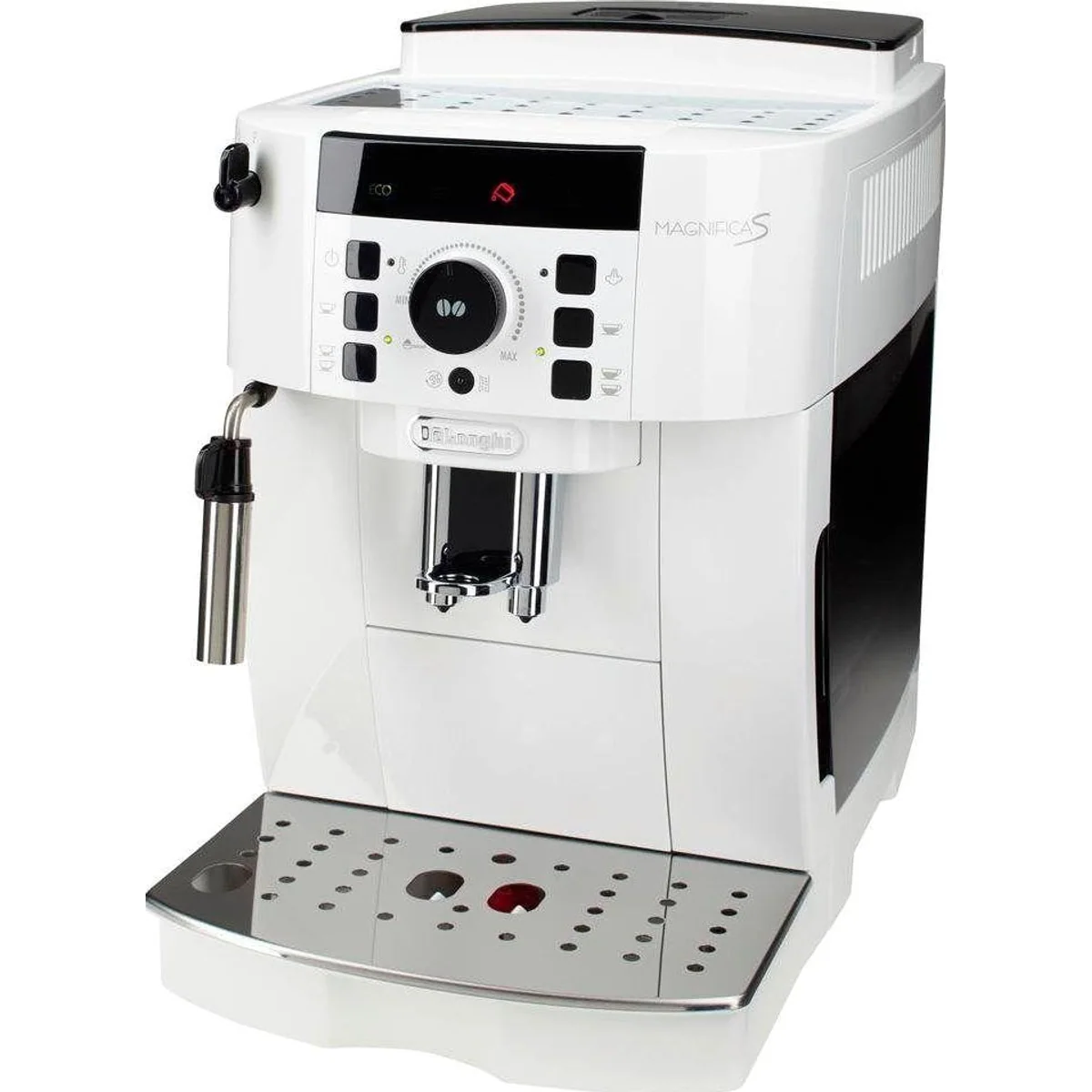 De'Longhi Magnifica S ECAM21.118.W, kompakter Kaffeevollautomat — Milchaufschäumdüse, automatische Reinigung, 13-stufiges Kegelmahlwerk 5