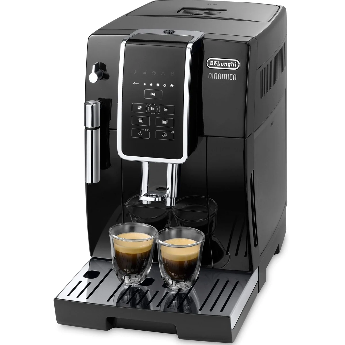 De'Longhi Dinamica ECAM358.15.B, Long Coffee Funktion, kompakt und leistungsstark 3