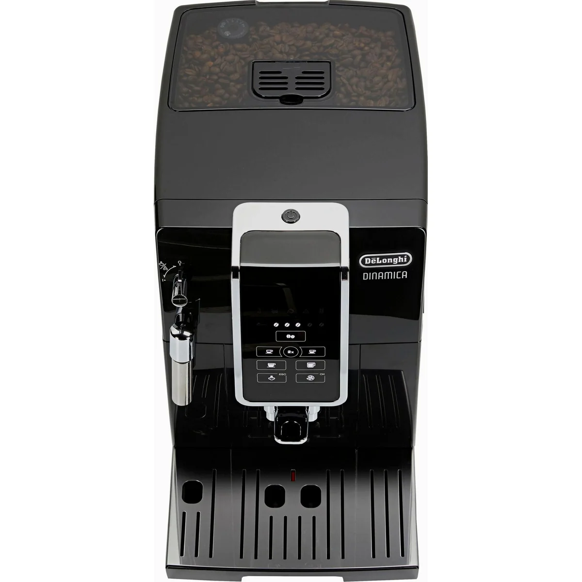 De'Longhi Dinamica ECAM358.15.B, Long Coffee Funktion, kompakt und leistungsstark 5