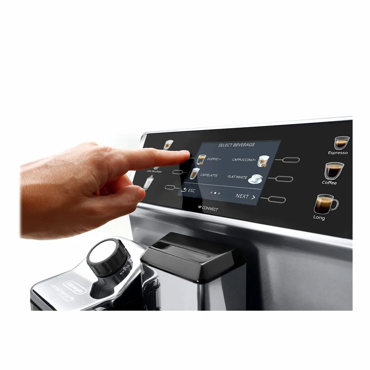 De'Longhi ECAM 550.85.MS PrimaDonna Class, perfekter Milchschaum & intuitive Bedienung 4