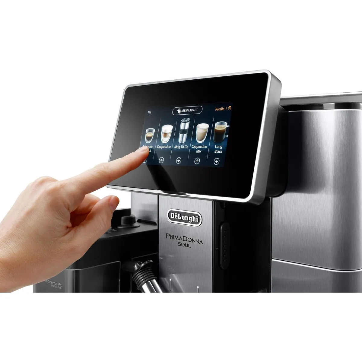 De'Longhi PrimaDonna Soul ECAM610.75.MB, Vielseitige Kaffeezubereitung, Benutzerprofile, Pflegeleicht 5