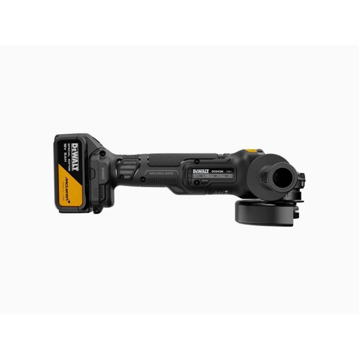 DeWalt DCG45MP2T-QW Akku-Winkelschleifer, 9000 U/min, inkl. 2 Akkus & Ladegerät 4