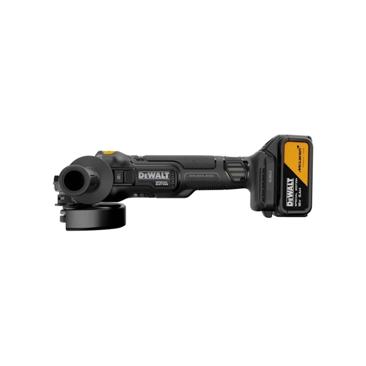 DeWalt DCG45MP2T-QW Akku-Winkelschleifer, 9000 U/min, inkl. 2 Akkus & Ladegerät 5