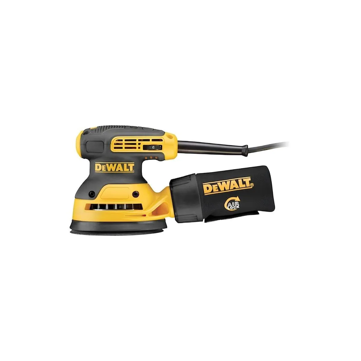 DeWalt Akku-Exzenterschleifer DWE6423, 280 Watt, 12000 U/min, inkl. Staubfangsack 2