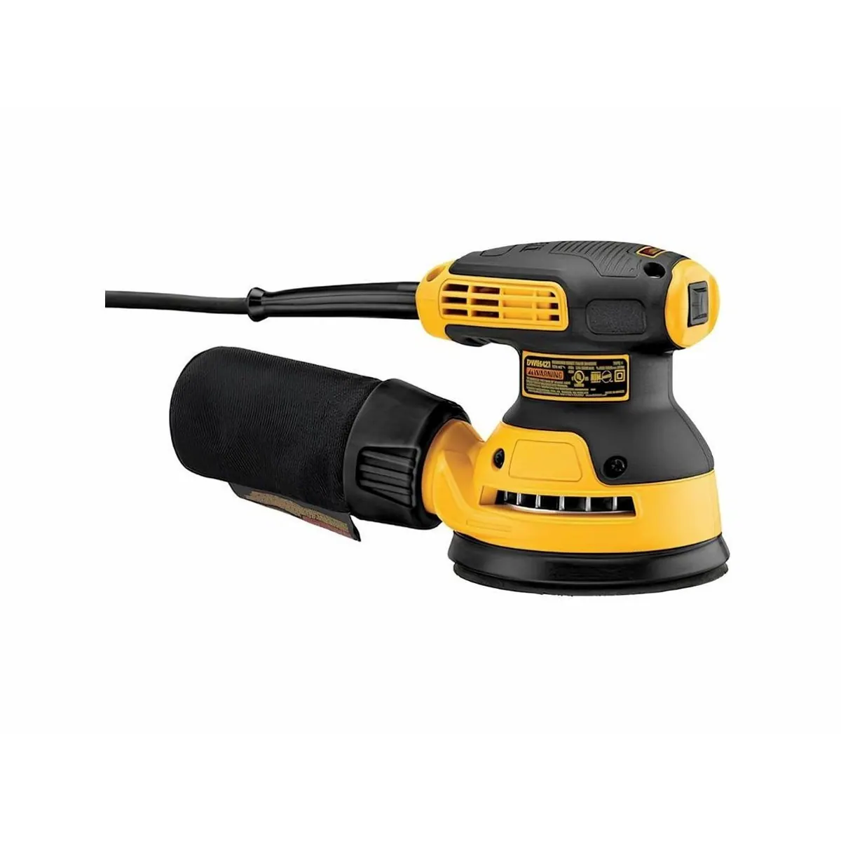 DeWalt Akku-Exzenterschleifer DWE6423, 280 Watt, 12000 U/min, inkl. Staubfangsack 3